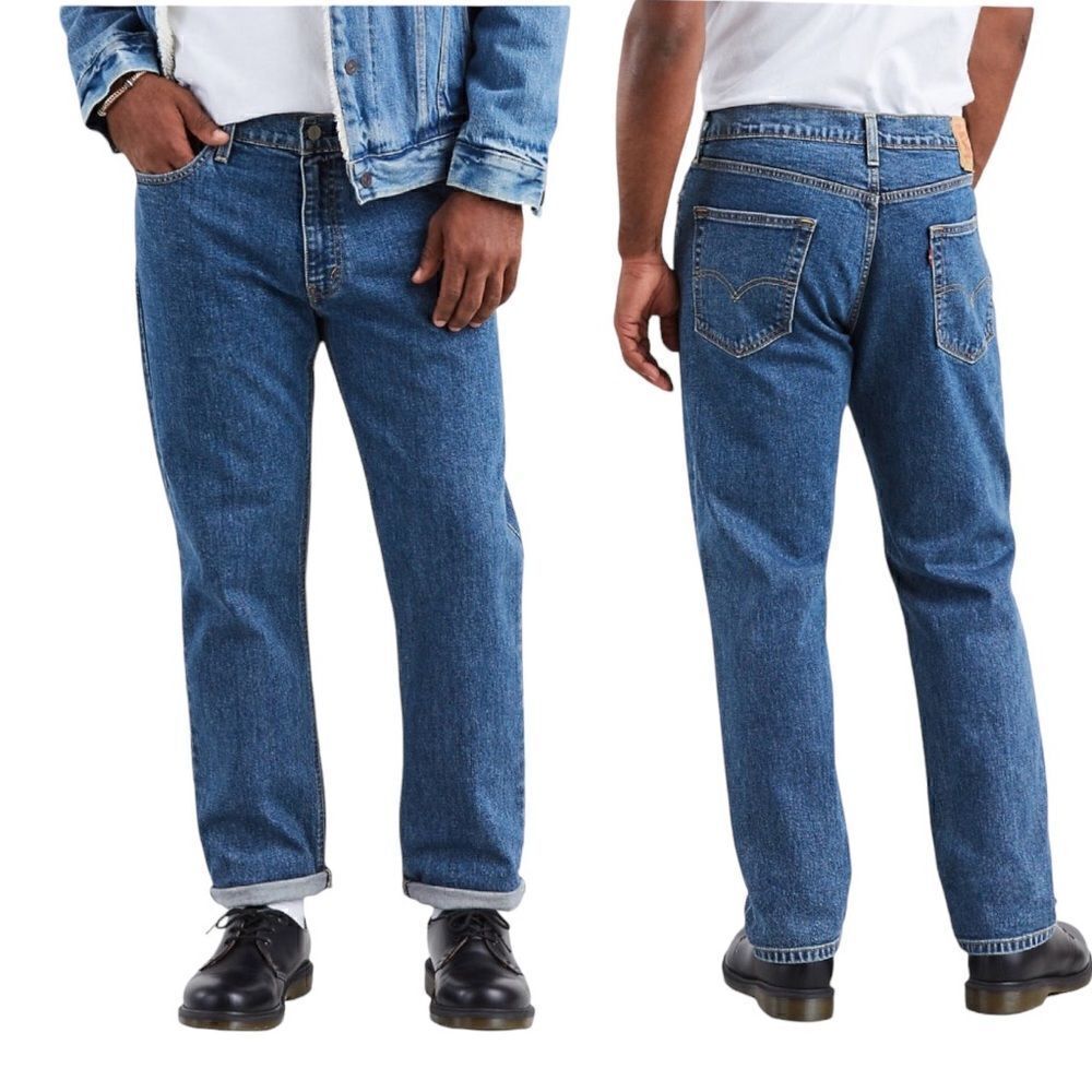 Levi's 541™ Athletic Fit Jeans in the Size 39 X 34 in Stonewash Stretch